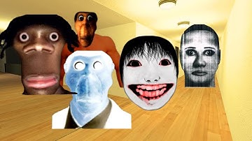 POV UNLIMITED  YOSHIE OBUNGA AUUGHH IN LIMINAL HOTEL GMOD  #gmod #garrysmod #gmodgaming #nextbots