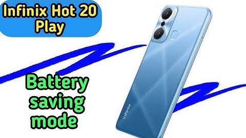 How To Enable Battery Saving Mode In Infinix Hot 20 Play, Power Saving Mode Enable Kaise