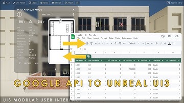 ArchViz UI3 Multi Units   Pt 3 Using Google Sheets