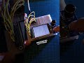 ESP32-C3 Matrix Rain with color switching and speed control on 2.4" TFT display #esp32 #tftdisplay