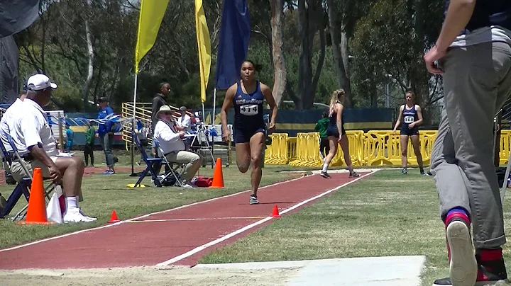 melissa seaman triple jump 2 ccaa championships