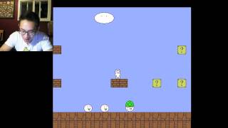 Cat Mario - FRUSTRATION BEGINS Level 1
