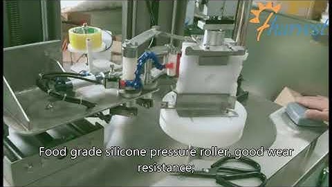 Semi automatic Clamping product taping around machine, tape winding around sealing machine (2021)