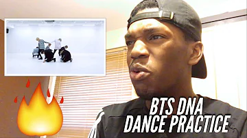 BTS - DNA DANCE PRACTICE REACTION
