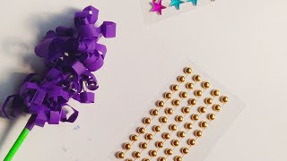 How To Make A Paper Lavender Flower By Craftslia