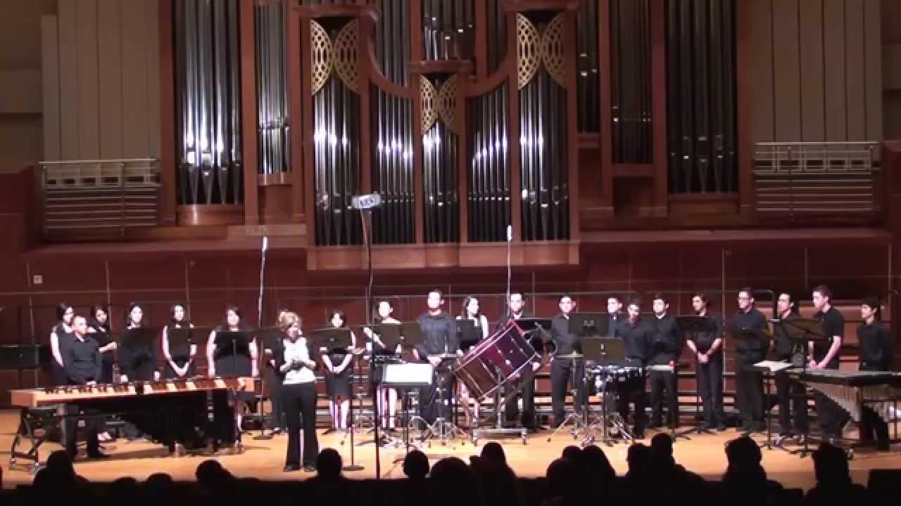 Concerto for Marimba and Choir by Gene Koshinski. YouTube