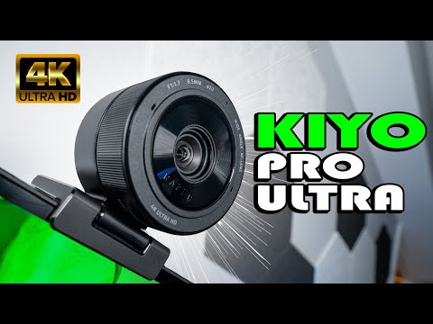 Razer Kiyo Pro Ultra 4K Webcam: Large Sensor Auto Light