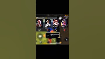 Character Combo🥷#freefire #garenafreefire