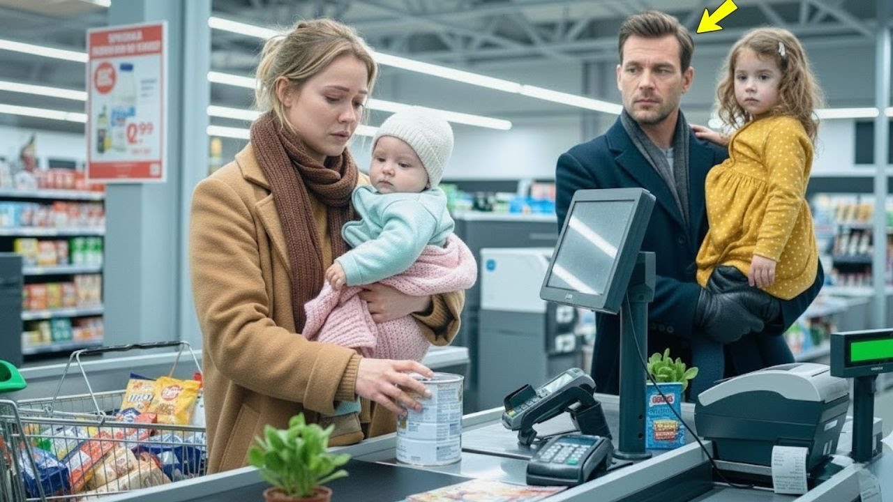 Einsamer Finanzchef sieht arme alleinerziehende Mutter, die Babynahrung zurückgibt — Was er dann...