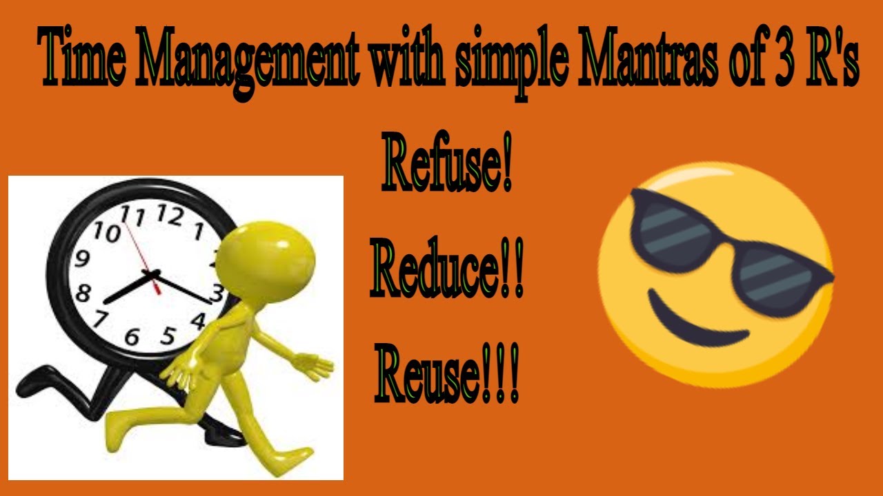 Time Management by 3R's👍 - YouTube