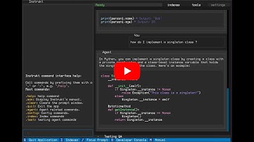 Instrukt: create and run AI agents from the terminal