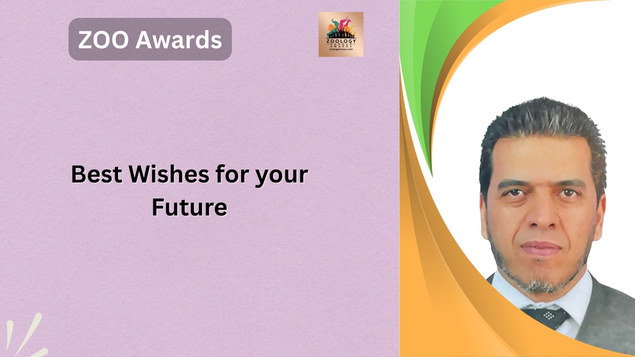 Prof. Ibrahim Eldaghayes | Best Researcher Award Zoology Honour Awards 2026 Dubai