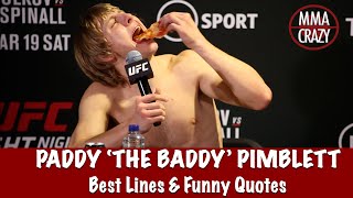 Paddy Pimblett Best Lines \& Funny Quote Highlights