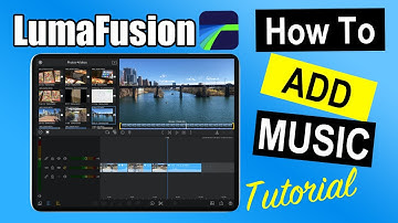 LumaFusion Tutorial   How To Add Music To Your Video