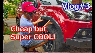 【SUV ACCESSORIES】Install Fender Flares from China || Pasang Fender dari Cina  (Subtitle: Indonesian)