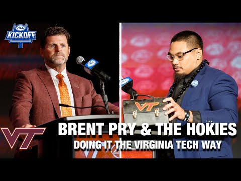 Brent Pry & The Hokies Are Doing It The VT Way | 2023 ACC Kickoff
