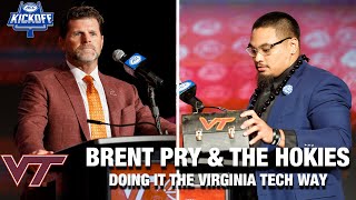 Brent Pry & The Hokies Are Doing It The VT Way | 2023 ACC Kickoff
