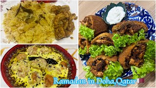 Hyderabadi KHICHDI  & DAHI WADE || Shawarma chicken pockets || sharing 3 recipes || Ramadan2024🇶🇦