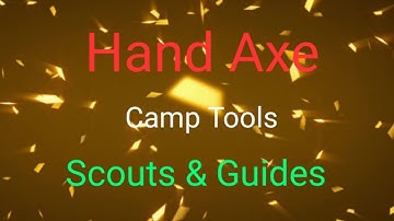 Hand Axe/part-45/scouts&Guides/Scout Masters Corner/Joseph Puthussery