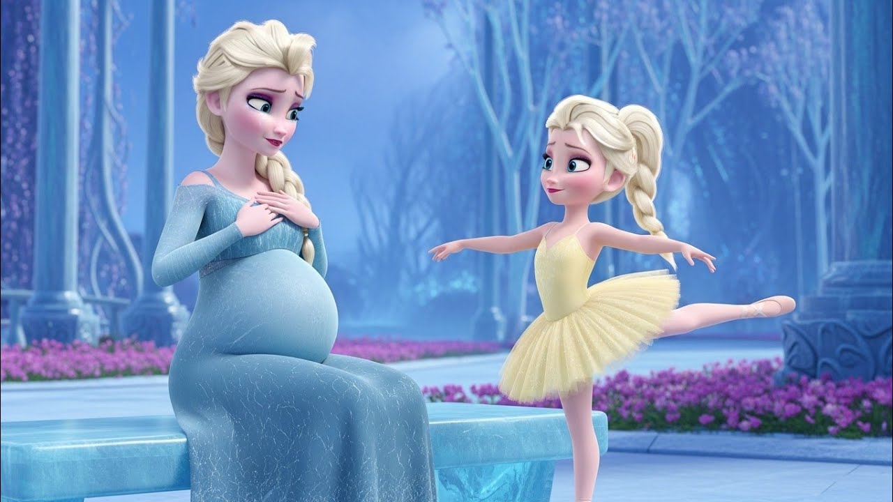 ✨🎵 Elsa Cries Watching Her Daughter’s First Ballet ‘I Love You’ ❄️💖