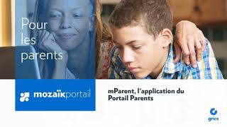 mParent, l'application du Portail Parents