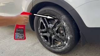 Mothers Foaming Wheel Cleaner: Does it REALLY Work? Mothers Foaming Wheel Tyre Cleaner Mothers Curvy Wheel Brush