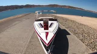 Eliminator Eagle boat launch at Millerton Lake in Friant CA
