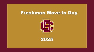 B-CU Freshman Move-In Day 2025