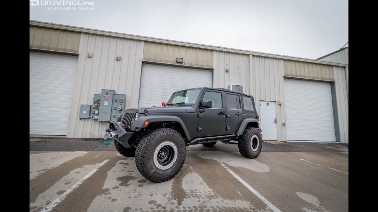 3M 1080 Series Jeep Wrangler JK Vehicle Wrap - YouTube