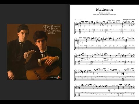 Madronos Federico Torroba - Eduardo Abreu (Transcription)