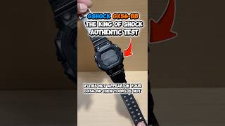 HOW TO CHECK G-SHOCK GX56-BB THE KING OF SHOCK, IS AUTHENTIC OR ORIGINAL #gshock #watch #shorts