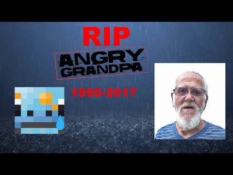 Rip Charles Green Aka Angry Grandpa Youtube - rip angry grandpa roblox