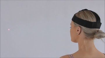 Cervical Proprioception LASER Points In Range Rotation Eyes Closed