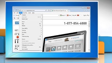 How to customize Internet Explorer® 10 Preview toolbar in Windows® 7