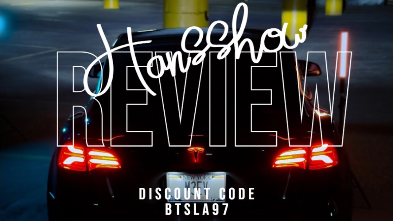 Installing Rear Bumper Sequential Lights From Hansshow! Tesla Model 3