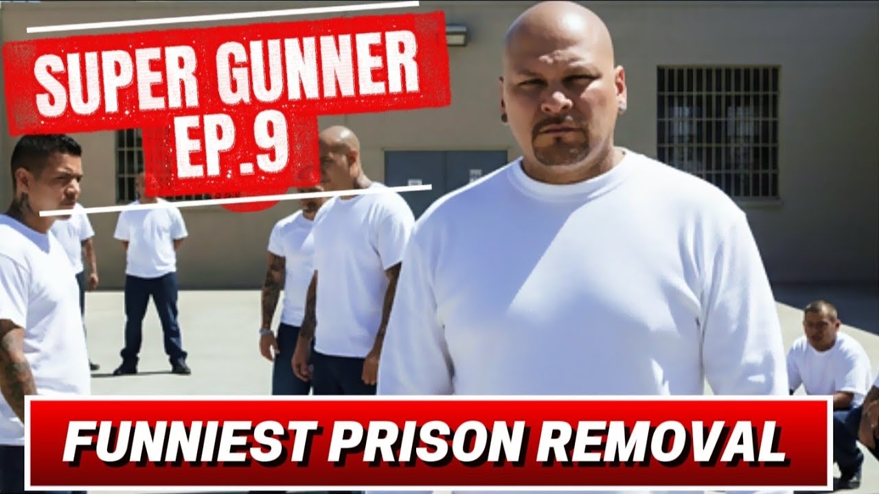 SUPER GUNNER EPISODE 9...THE FUNNIEST REMOVAL I SEEN ON THE TRACY DVI PRISON YARD
