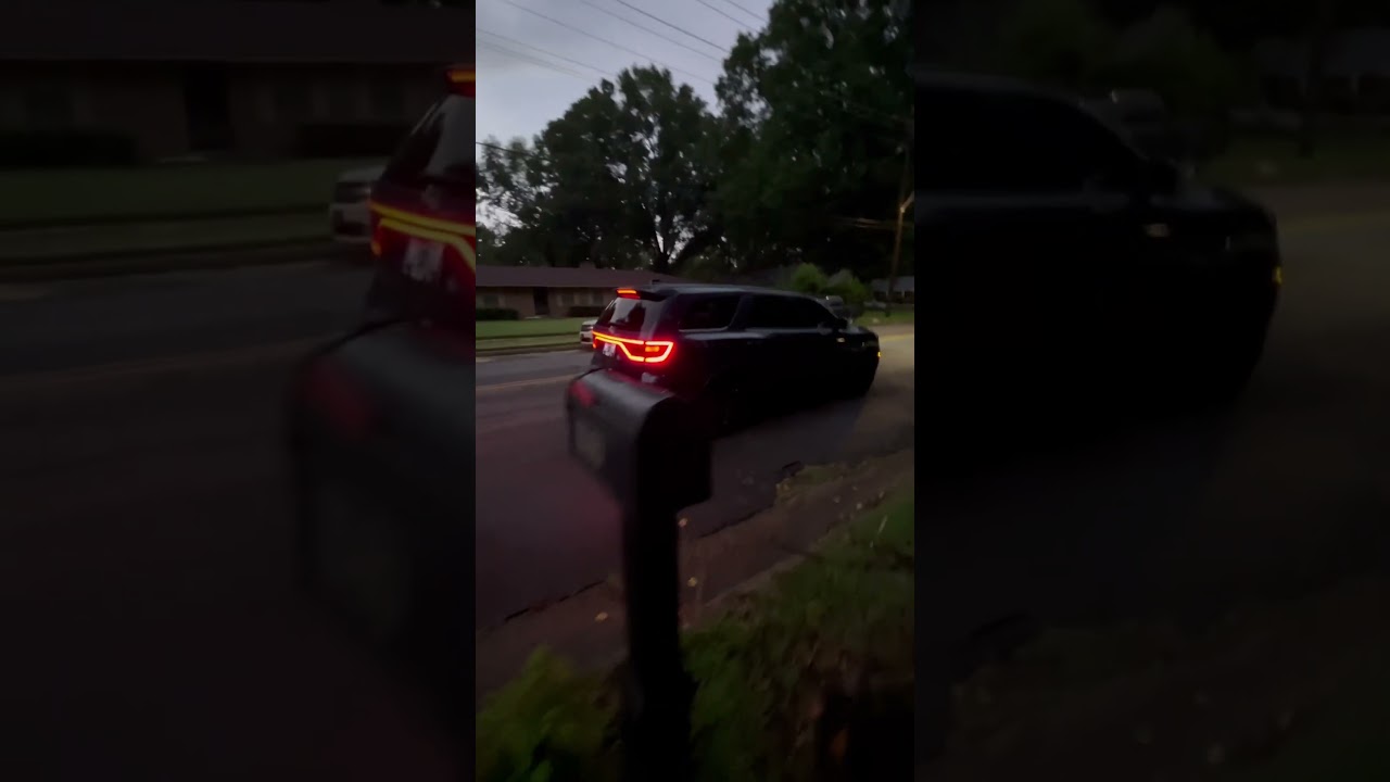 2021 Dodge Durango R/T taking off 