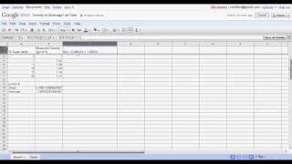 Scatter Plot with Google Docs.avi