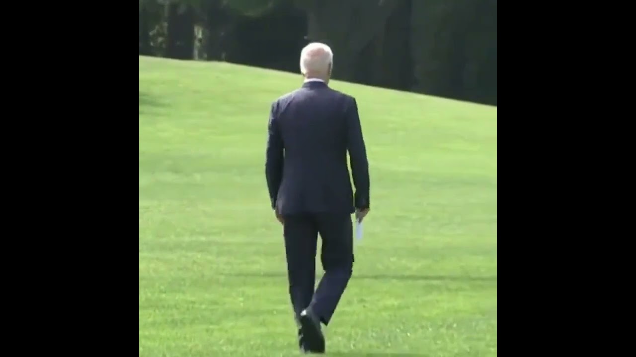 Joe Biden Runs Away From Answering Questions About Wildfire In Maui