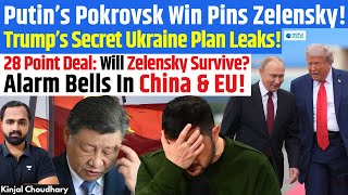 Download Lagu Trump’s Secret Ukraine 28 Point Plan Leaks After Pokrovsk! China \u0026 EU Fear Russia-US Deal! Kinjal MP3