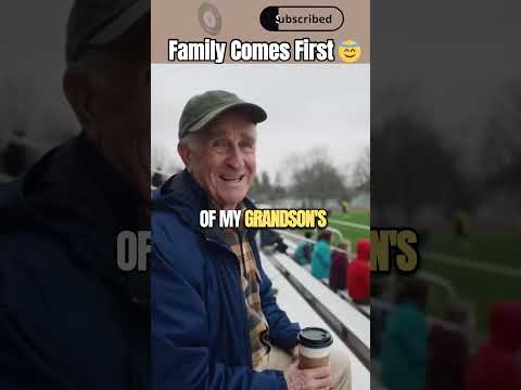 الطريقة التي وقف بها هذا الجد بجانب حفيده مضحكة للغاية عائلة مؤثر شورت