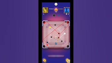 I Play Only One Shot 😂 || Khatarnaak Game Play  || Carrom Pool Auto Game Play ||#short #carrompool