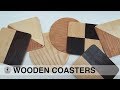 DIY Wooden Coasters // Woodworking How to make // My Cellar Workshop