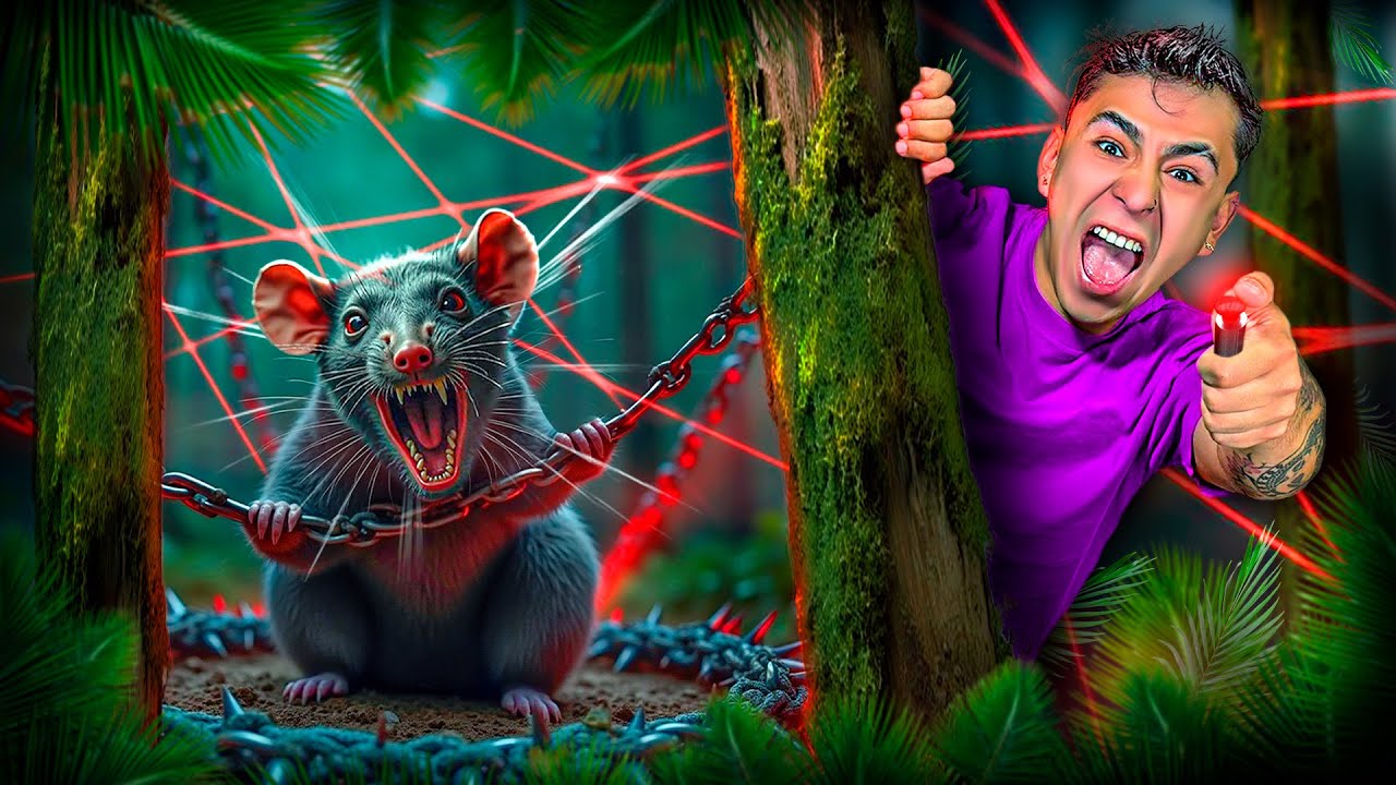 HEMOS ATRAPADO al HOMBRE RATA!* cae en NUESTRA TRAMPA