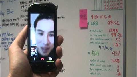 T-Mobile Mytouch 4G and Samsung Epic 4G Video Calling via Tango Qik by AccessoryGeeks.com