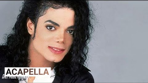 Michael Jackson - You Are Not Alone - Acapella - Vocals Only