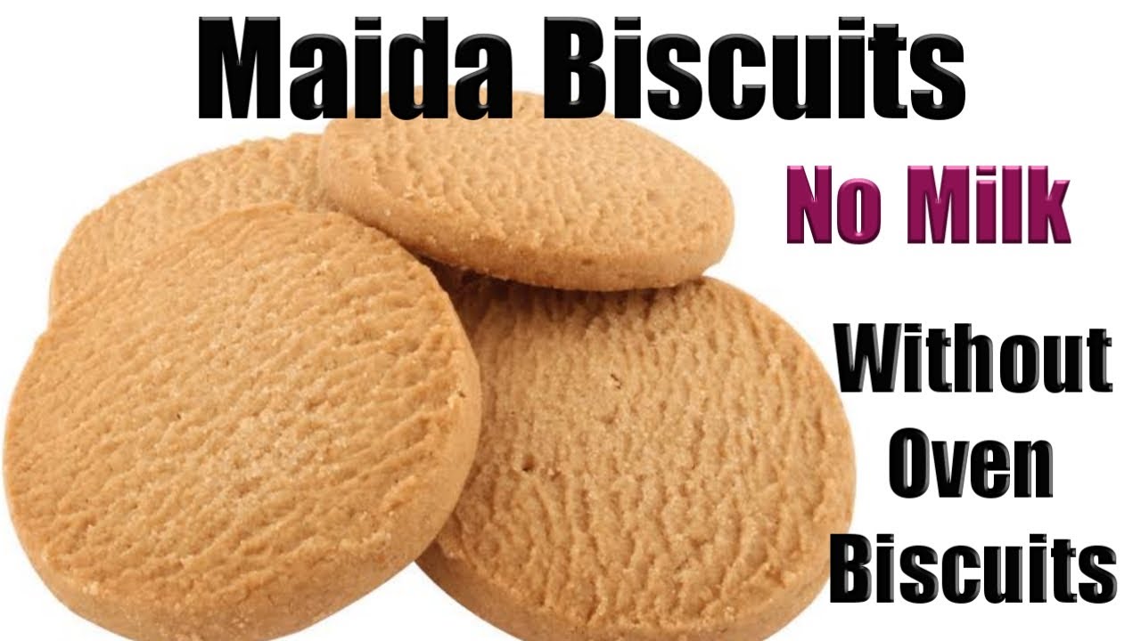 How to make biscuits at home, Maida Biscuits,Without Milk Biscuits