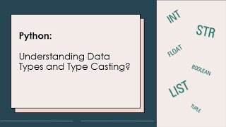 Famous PYTHON BASICS 101:  Understanding Data Types and Type Casting Profile
