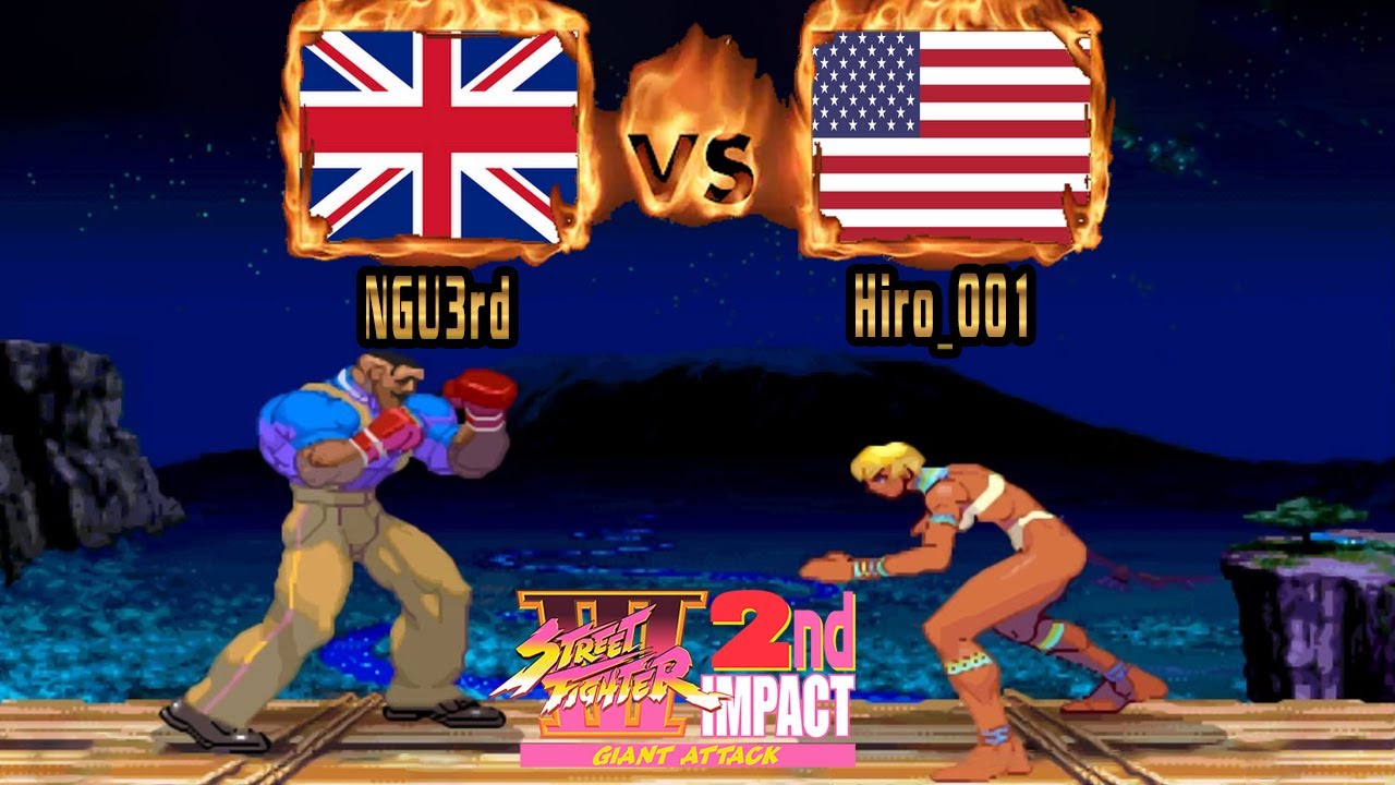 Street Fighter III: 2nd Impact - NGU3rd (GBR) VS (USA) Hiro_001
