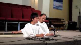 Geoffrey's Baptism at ECC